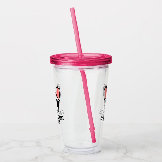 Frenchie Dog Mama White French Bulldog Acryltrinkbecher (Links)