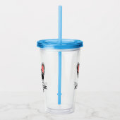 Frenchie Dog Vater Blue Merle French Bulldog Acryltrinkbecher (Rechts)