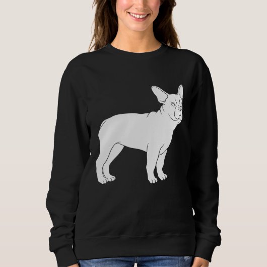 Frenchie dogs sweatshirt (Vorderseite)