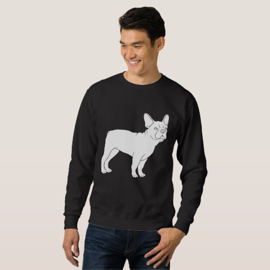 Frenchie dogs sweatshirt (Vorne ganz)