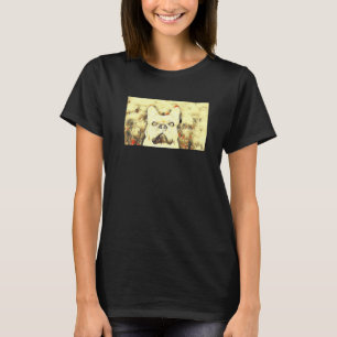 Frenchie Fashion Abstrakte Malerei der französisch T-Shirt