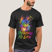 Frenchie Fo Layf Rescue Dog French Bulldog Adopt T-Shirt (Vorderseite)