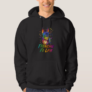 Frenchie Fo Layf Rettungshund Französische Bulldog Hoodie