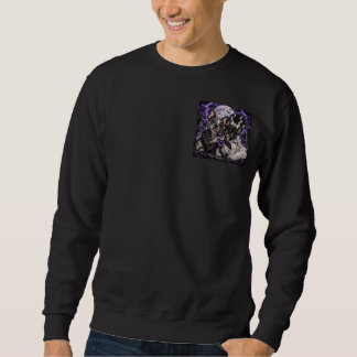 Frenchie Frank & Braut Halloween Paarschwitzen Sweatshirt
