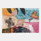 FRENCHIE Französische Bulldogge Geschirrtuch (Horizontal)