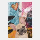 FRENCHIE Französische Bulldogge Geschirrtuch (Vertikal)