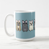 Frenchie Freunde Kaffeetasse (Links)