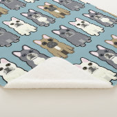 Frenchie Freunde Sherpadecke (3/4)