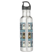 Frenchie Friends Edelstahlflasche (Rückseite)