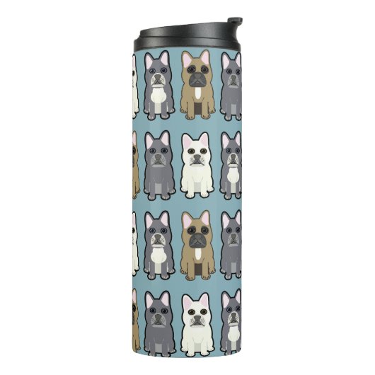 Frenchie Friends Thermosbecher (Nach links gedreht)