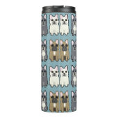 Frenchie Friends Thermosbecher (Rückseite)