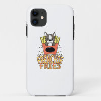 Frenchie Fries French Bulldog Niedliche Welpe-Dog-