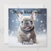 Frenchie Frosty Bliss Anpassbar (Vorderseite)