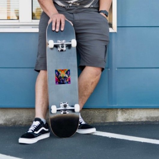 Frenchie Fun Birthday Fantasy Aufkleber