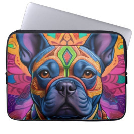 Frenchie Fun Birthday Fantasy Laptopschutzhülle
