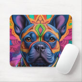 Frenchie Fun Birthday Fantasy Mousepad (Mit Mouse)