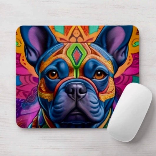 Frenchie Fun Birthday Fantasy Mousepad