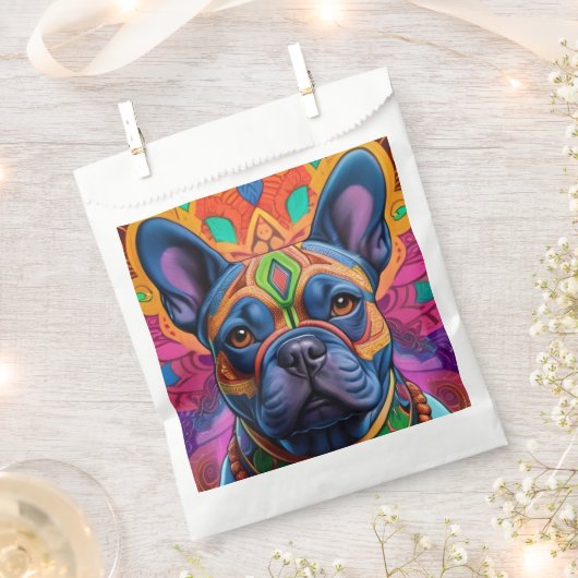 Frenchie Fun Geschenktütchen (Ausgeschnitten)