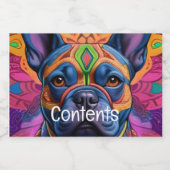 Frenchie Fun Lebensmitteletikett (Einzelnes Label)