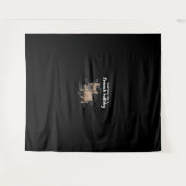 Frenchie Gift | Anatomie eines französischen Bulld Wandteppich (Vorderseite (Horizontal))