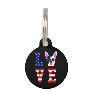 Frenchie Gift COOLE NIEDLICHE LIEBE Haustiermarke