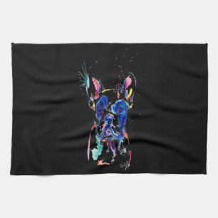 Frenchie Gift   Französisches Bulldog-Geschenk Geschirrtuch