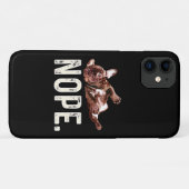 Frenchie Gift | French Bulldog Nope. Case-Mate iPhone Hülle (Rückseite (Horizontal))