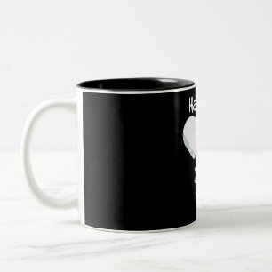 Frenchie Gift Happy Pill French Bulldog Gift Zweifarbige Tasse