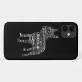 Frenchie Gift | I Liebe mein Bulldoge Case-Mate iPhone Hülle (Rückseite (Horizontal))