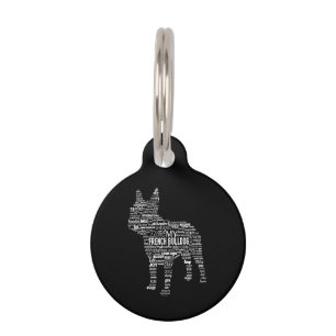Frenchie Gift I Liebe mein Bulldoge Haustiermarke