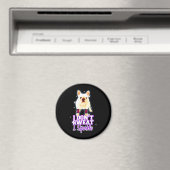 Frenchie Gift | Ich schwitze nicht, wenn ich spark Magnet (In Situ (Geschirrspüler))