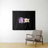 Frenchie Gift | Ich schwitze nicht, wenn ich spark Wandteppich (Beispiel (Horizontal))