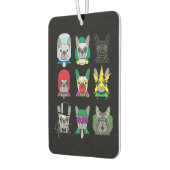 Frenchie Gift | Niedlich French Bulldog Design Fun Autolufterfrischer (Links)