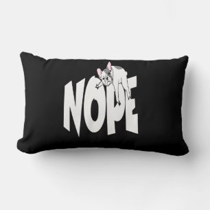 Frenchie Gift   Niedlich Nope French Bulldog Lendenkissen