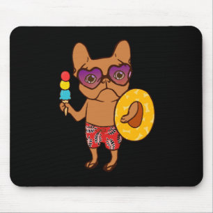 Frenchie Gift Niedlicher französischer Bulldog-K Mousepad