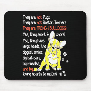 Frenchie Gift   Sie sind französische Bulldogs Mousepad