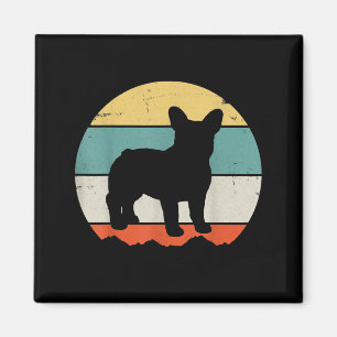 Frenchie Gift   Vintages Französisches Bulldog-Ges Magnet