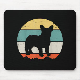 Frenchie Gift   Vintages Französisches Bulldog-Ges Mousepad