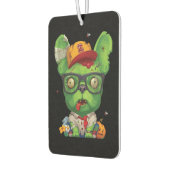 Frenchie Gift | Zombie French Bulldog Autolufterfrischer (Links)