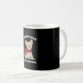 Frenchie Grandma Gift French Bulldog Xmas Familie Kaffeetasse (VorderseiteRechts)