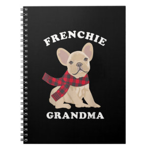 Frenchie Grandma Gift French Bulldog Xmas Familie Notizblock