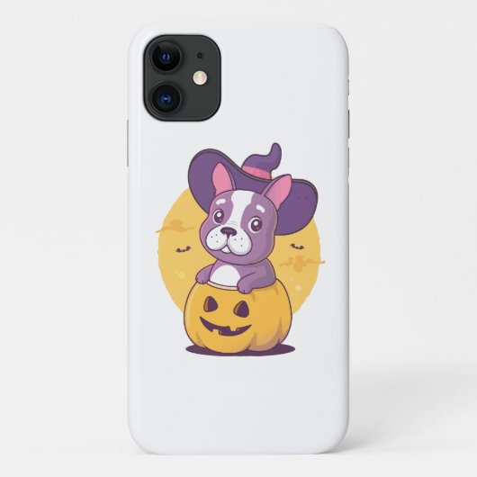 Frenchie Halloween Case-Mate iPhone Hülle (Rückseite)