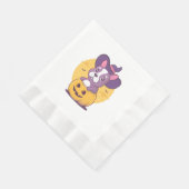 Frenchie Halloween Serviette (Ecke)