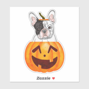 Frenchie Halloween Sticker