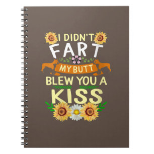 Frenchie hat nicht Furz Hintern Kiss Dog Mama Mama Notizblock