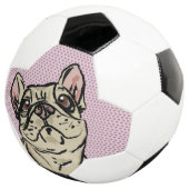 Frenchie Hearts Fußball (Dreiviertel)