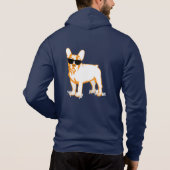 Frenchie Howlelu Kapuzenpullover Hoodie (Rückseite)