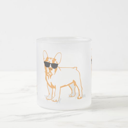Frenchie Howlelu Mattglastasse (Mittel)
