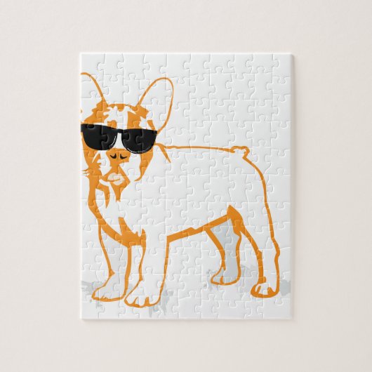 Frenchie Howlelu Puzzle (Vertikal)