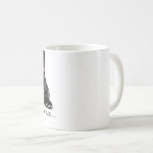 Frenchie Kaffee-Tasse Kaffeetasse (VorderseiteRechts)